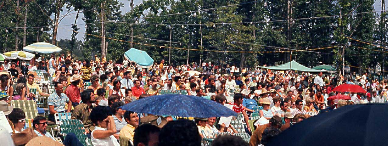 View of Audience from near stage