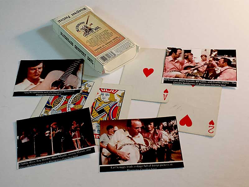 Bluegrass country soul deck of cards