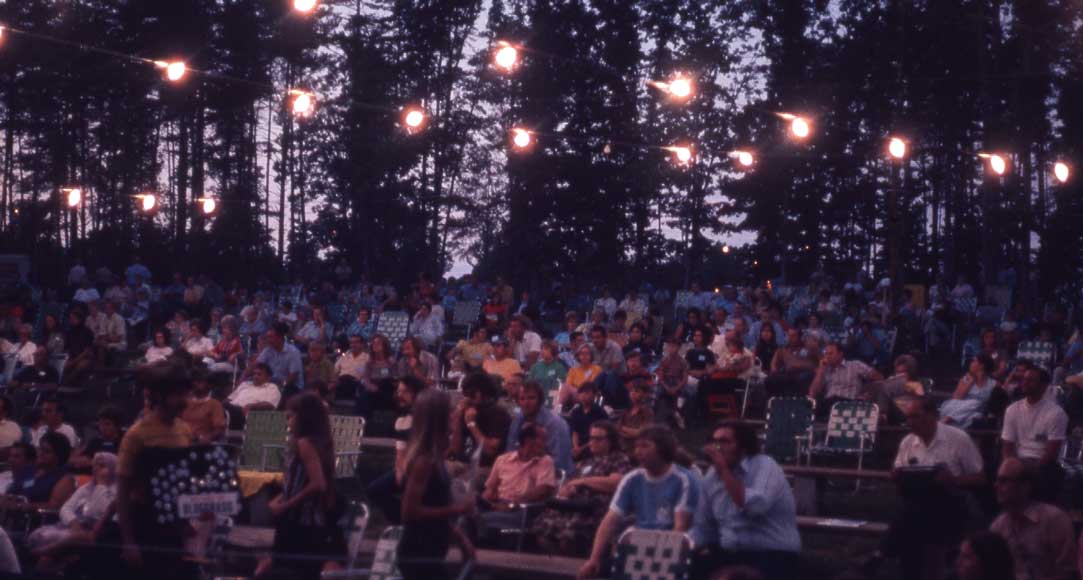 bluegrass country soul concert audience at night